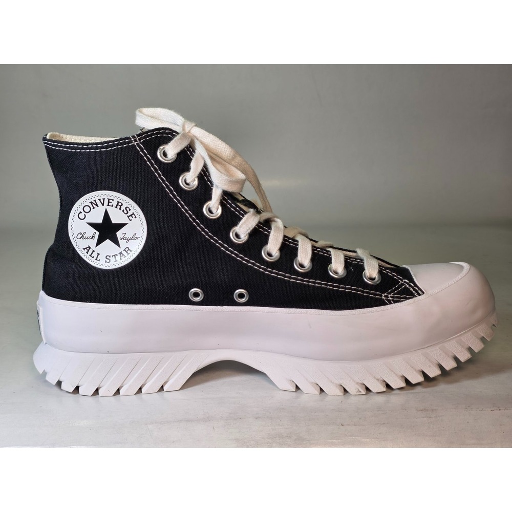 Converse Chuck Taylor All Star Lugged 2.0 Women's Sneakers Size 10 Men's 8 Black - Picture 6 of 14